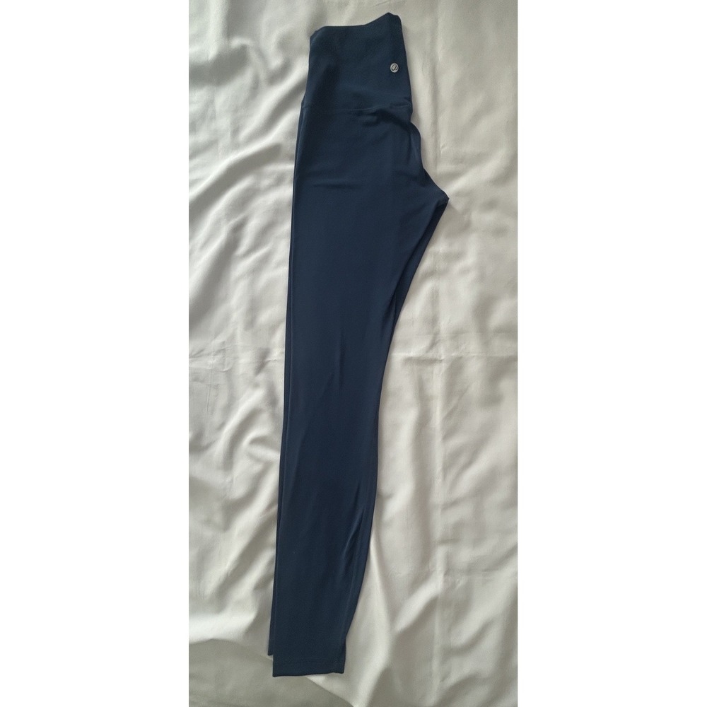 CRZ Yoga Leggings Womens Medium Blue High Rise Stretch Athletic Gym Pants - Picture 5 of 5